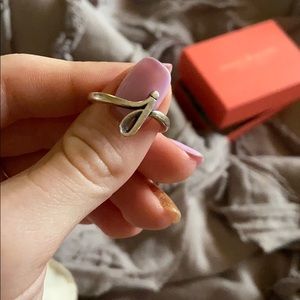 J initial James Avery ring